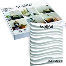 1 M2 (4 PLACAS 3D) FIBRA 50X50 MAXWELL ART.8660