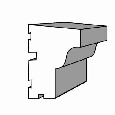 Antepecho ACRILICO VR-122(mm)-1 Art.723