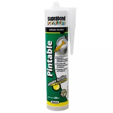 Sellador Pintable Suprabond 280Ml GMX ACR 280B Art.7770